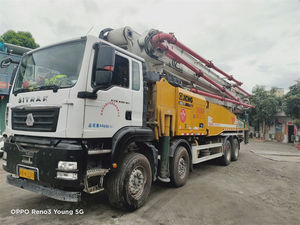 深圳2020年底国五6节臂62米徐工混凝土泵车，重汽SITRAK底盘