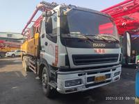 深圳2010年底43米三一重工混凝土泵车，五十铃底盘