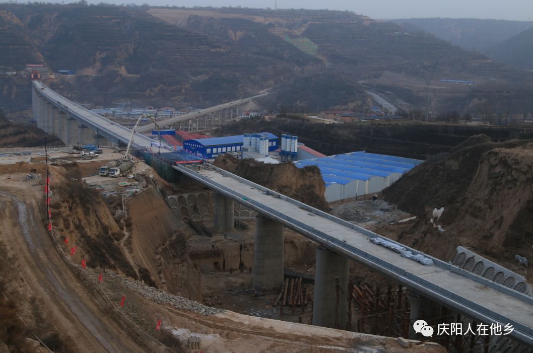 银西铁路宁县马莲河特大桥顺利合龙