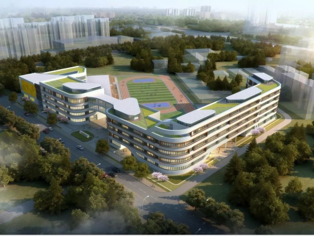 武汉博宏建设:龙阳中学项目地下室承台,筏板混凝土浇筑全部完成